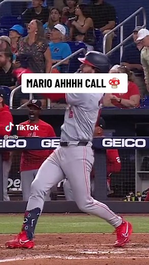 the more i listen to this the more like Mario it sounds #baseball #funny #nintendo #omg