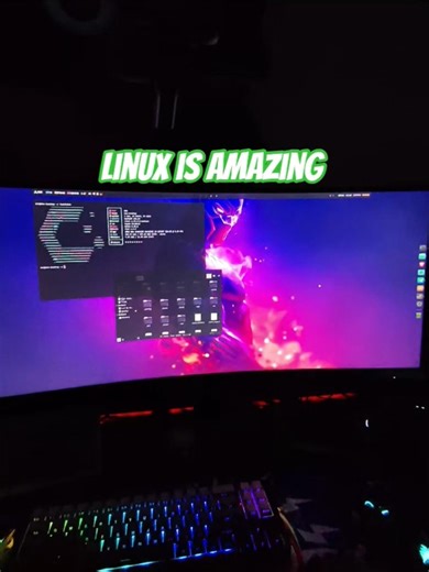 This is why I love Linux 😎💯 #linux #cachyos #archlinux