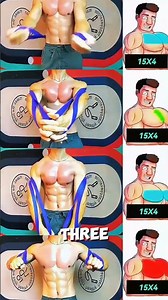 Get Huge Chest with Resistance Bands! (4 Moves) #calfworkout #legday #homeworkout #gymmotivation