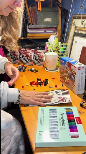 Building Ferrari in LEGO F1 Mini Figure Edition