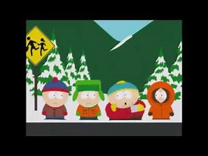 Eric Cartman putting butter's wiener in his mouth