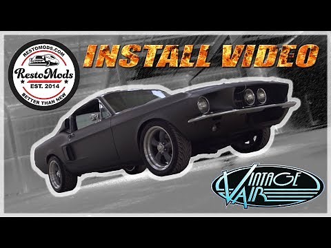 RestoMods + Vintage Air A/C INSTALL! - '67 Mustang GT Fastback