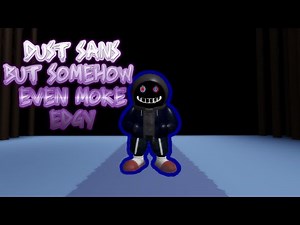 Showcasing Dust Dust Sans in Undertale: No More Hope! (Roblox)