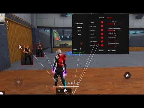 O PAINEL PARA FREE FIRE MAIS INDETECTAVEL😱 FREE FIRE PAINEL MOBILE E EMULADOR IPA IOS