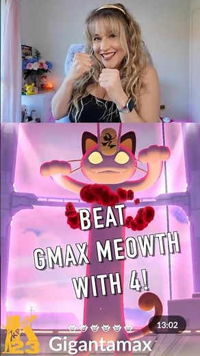 4 Trainers Beat Gigantamax Meowth! 😼 80,000 HP Max Battle Win | Pokémon GO