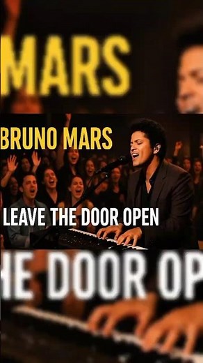 Unforgettable! Bruno Mars Live “Leave The Door Open” With Fans Sing-Along #brunomars #musicshorts