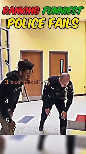 Best FUNNIEST POLICE Moments Ranked