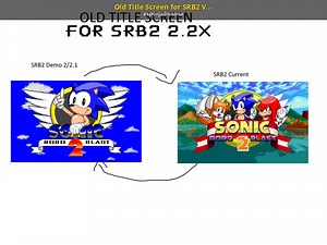 Old Title Screen for SRB2 V2.2X Mod for Sonic Robo Blast 2 | SRB2 Mods