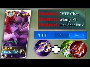 CHOU PRO GAMEPLAY 2025 SOLO CARRY IMMORTAL RANK | 1HIT BUILD IS HEREEE 🔥