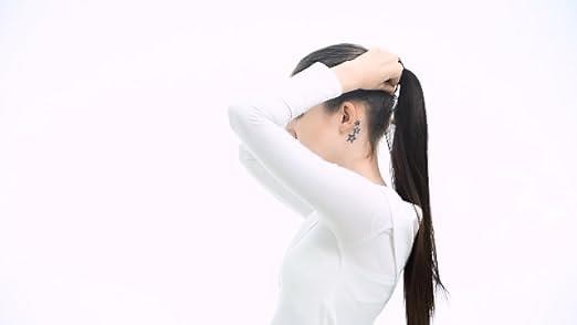 straight ponytail extensions
