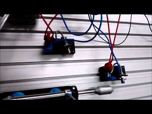 Simple Electro Pneumatic Using EduTrainer Festo