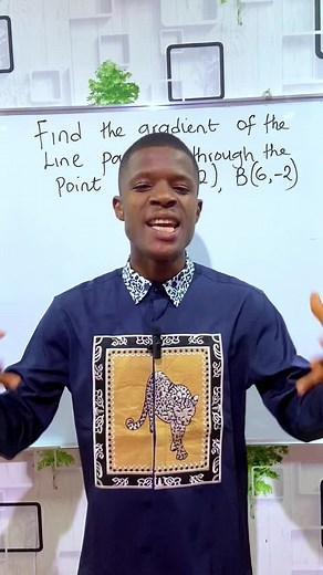 Gradient of the line. #math #mathematics #mathtrick #mathteacher