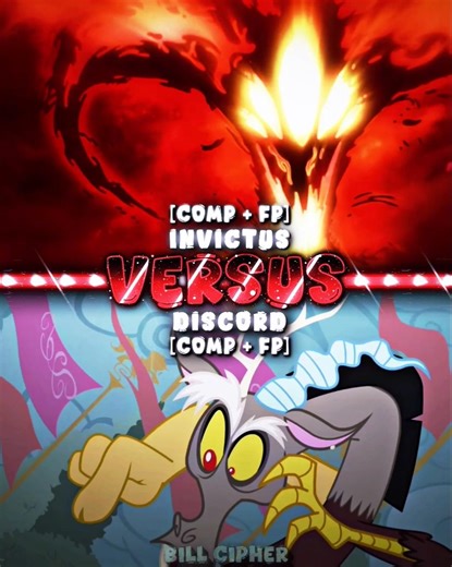 Discord VS Invictus (MLP VS Final Space) #finalspace #mylittlepony #invictus #whoisstrongest #edit