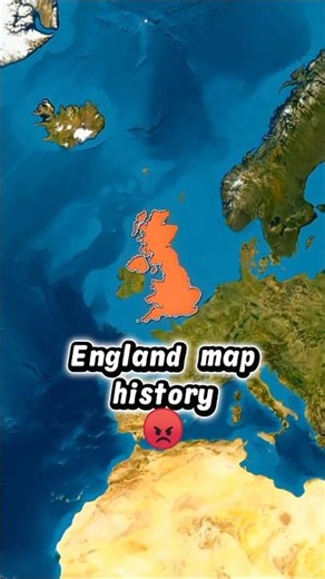 England map history 😱🤯|#facts #map #england #history #shorts
