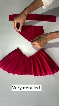 How to cut and sew this stylish gown/sewing tricks and hacks #sewing #sewingtutorial #fashion