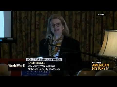 Unintentional ASMR Tami Biddle Lecture Slideshow Q&A World War II Final Months
