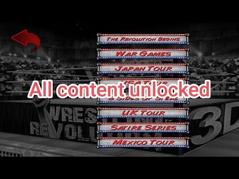 Wrestling Revolution 3D Gameplay