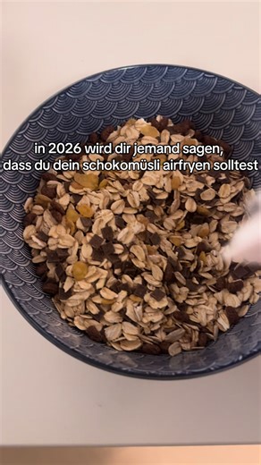 Air Fryer Chocolate Muesli Recipe for 2026