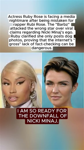 Ruby Rose Flooded with Death Threats in Nicki Minaj "Ego" Allegation Mix-Up
