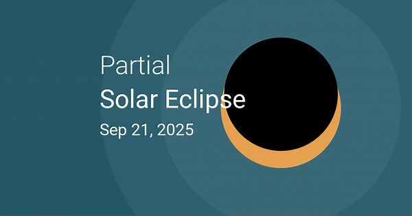 September 21, 2025 Partial Solar Eclipse
