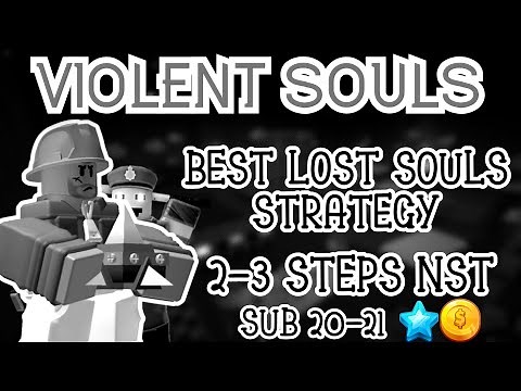 VIOLENT SOULS EASIEST LOST SOULS STRATEGY | Tower Defense Simulator TDS