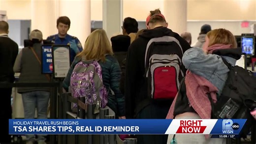 Milwaukee TSA offers holiday travel tips amid new REAL ID rules