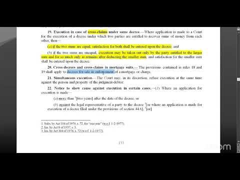 CIVIL PROCEDURE CODE CLASS 23