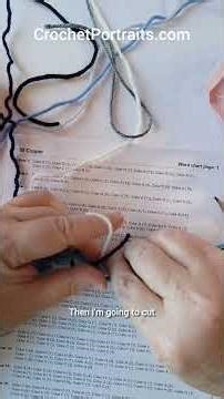 How to Begin a Crochet Portrait