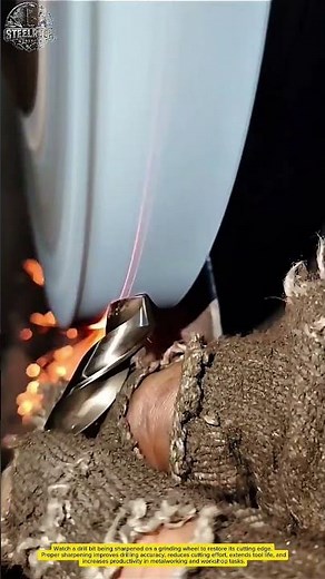 How to Sharpen a Drill Bit Like a Pro | Precision Grinding Technique