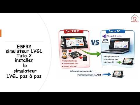 ESP32 simulateur LVGL Tuto 2 : installer le simulateur LVGL pas à pas