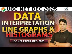 Data Interpretation - Line Graphs & Histograms | UGC NET 2025 Paper 1 Preparation