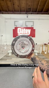 66K views · 262 reactions | The Easy Tap Closet Flange  Built in test cap and stainless steel ring with 6 screw holes are designed to meet any toilet installation type #plumbing #plumber #oatey | Oatey | Facebook