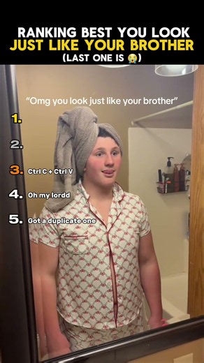 Ranking Best You "Look Just Like Your Brother" Trend (part 2)