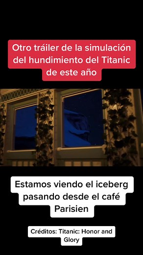 Otro tráiler de la mano de Titanic: Honor and Glory sobre la simulación del hundimiento del Titanic de este año. #titanic #viral #parati #foryou #sabiasque #barco #mar #simulacion #fyp #fypシ