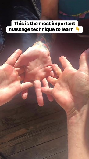 4M views · 24K reactions | This is the most important massage technique to learn because it’s the easiest way to help someone relax! FOLLOW to be well! #relaxation | Moore Wellness | Facebook