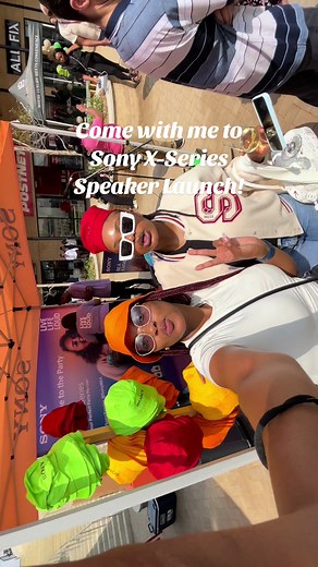 Experience the Sony X-Series Speaker Launch Event