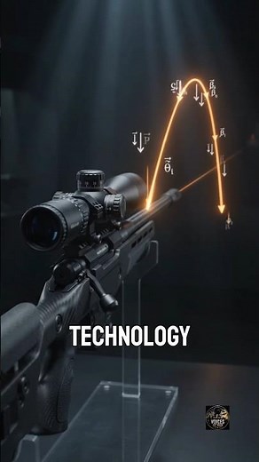 The Science Behind a Sniper Rifle | Gravity, Physics & Precision Explained | Military #warheads