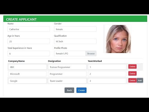 Master detail CRUD in Asp.net core 5 MVC using EF Core. [ Source Included ]