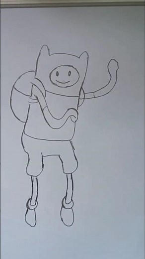 How to Draw Finn from Adventure Time #Finn #AdventureTime