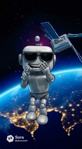 World’s first song about edge computing… in space 🚀🤖🎶 #techhumor #aihumor #space