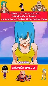 Milk ataca a gohan, garlic JR desata la neblina sobre la tierra.😲😱🤔 #bulma #krilin #dragonball #anime #retro | El mundo de los dibujos animados