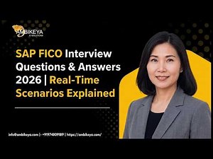 SAP FICO Interview Questions & Answers 2026 | Real-Time Scenarios Explained