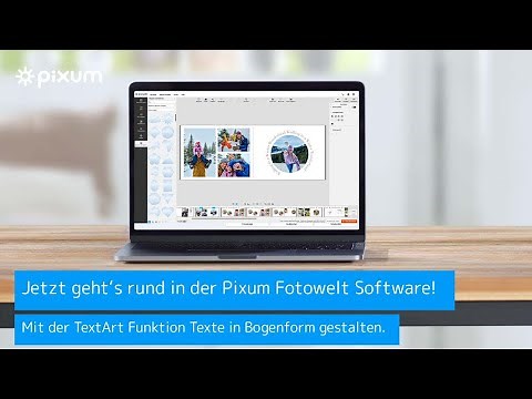 Mit der TextArt Funktion Texte in kreativer Bogenform gestalten