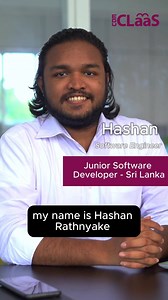 Meet Hashan Rathnayake, a second-year Software Engineering undergraduate with eduCLaaS, now thriving as a Junior Software Developer at Kunma Enterprise in Malaysia! 🎯 Here’s how Hashan turned his passion into a global career: ✅ Built technical skills & practical experience through academic projects ✅ Gained confidence with the support of the eduCLaaS talent team ✅ Now working on cutting-edge web projects combining OpenAI and Google platforms From team meetings to website development and hosting
