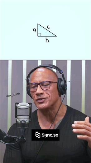 mathematics on Instagram: "Why a² + b² = c² in visual animation mathematics #mathanimation #python #manim #mathematics #physics #science #mathematical @sync.so #SYNCSO"