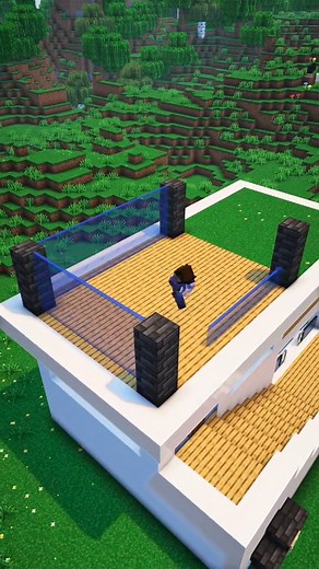 Minecraft modern house 🏠 tutorail #Minecraft #minecraftbuilding #minecraftbuilds #minecrafttutorial | UBuilds