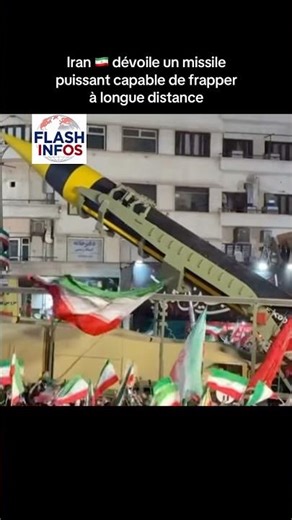 Iran dévoile un missile puissant capable de frapper à longue distance