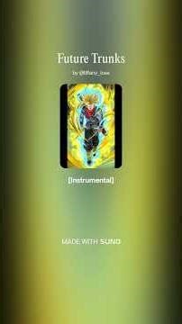 new snipppet soundtrack of Future Trunks. #DragonBall #AnimeMusic 💛💙