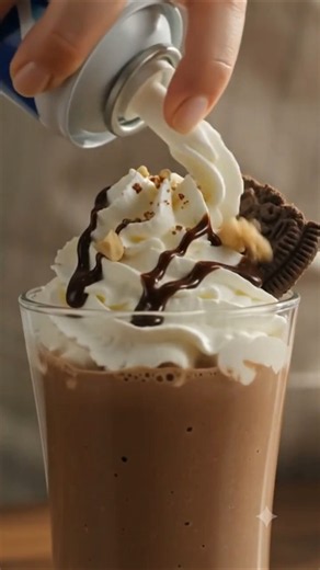 Best Homemade Chocolate Shake Ever!🍫🥤🤎