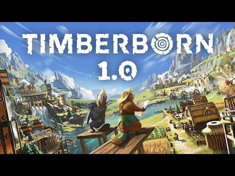 Timberborn 1.0 FULL RELEASE Livestream! 🦫 Beaver City Builder | Sponsored by Mechanistry & DareDrop